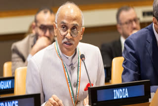 File photo of India’s Permanent Representative to the UN Ambassador Parvathaneni Harish