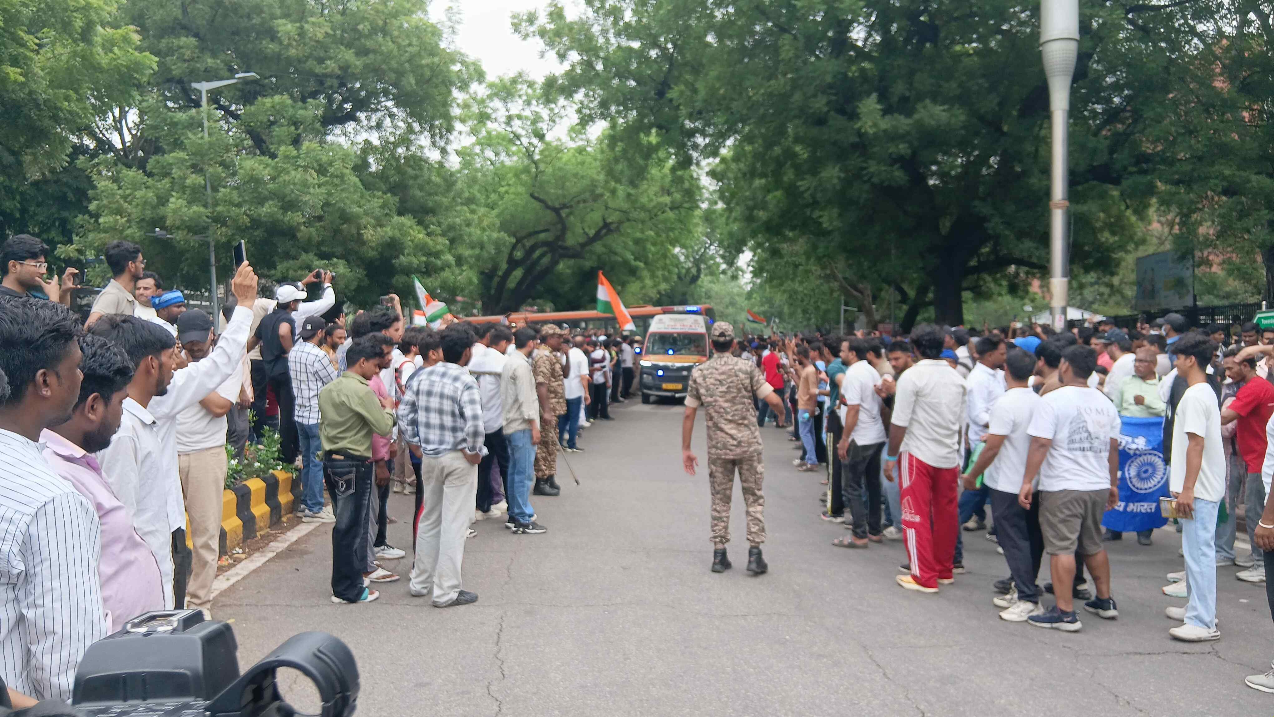 Sansad March Violence