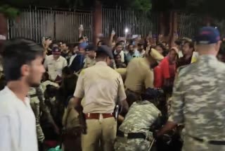 Nagpur Samvidhan Chowk protest