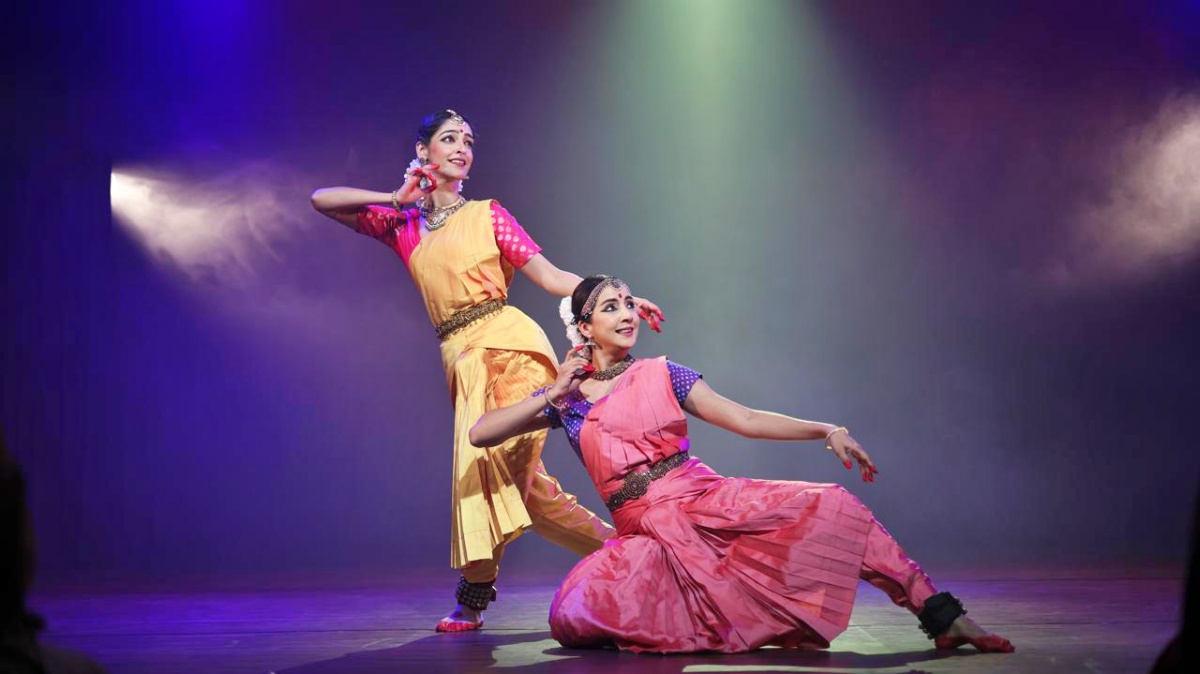 Classical dance artists Aneesha Grover and Nandita Kalaan