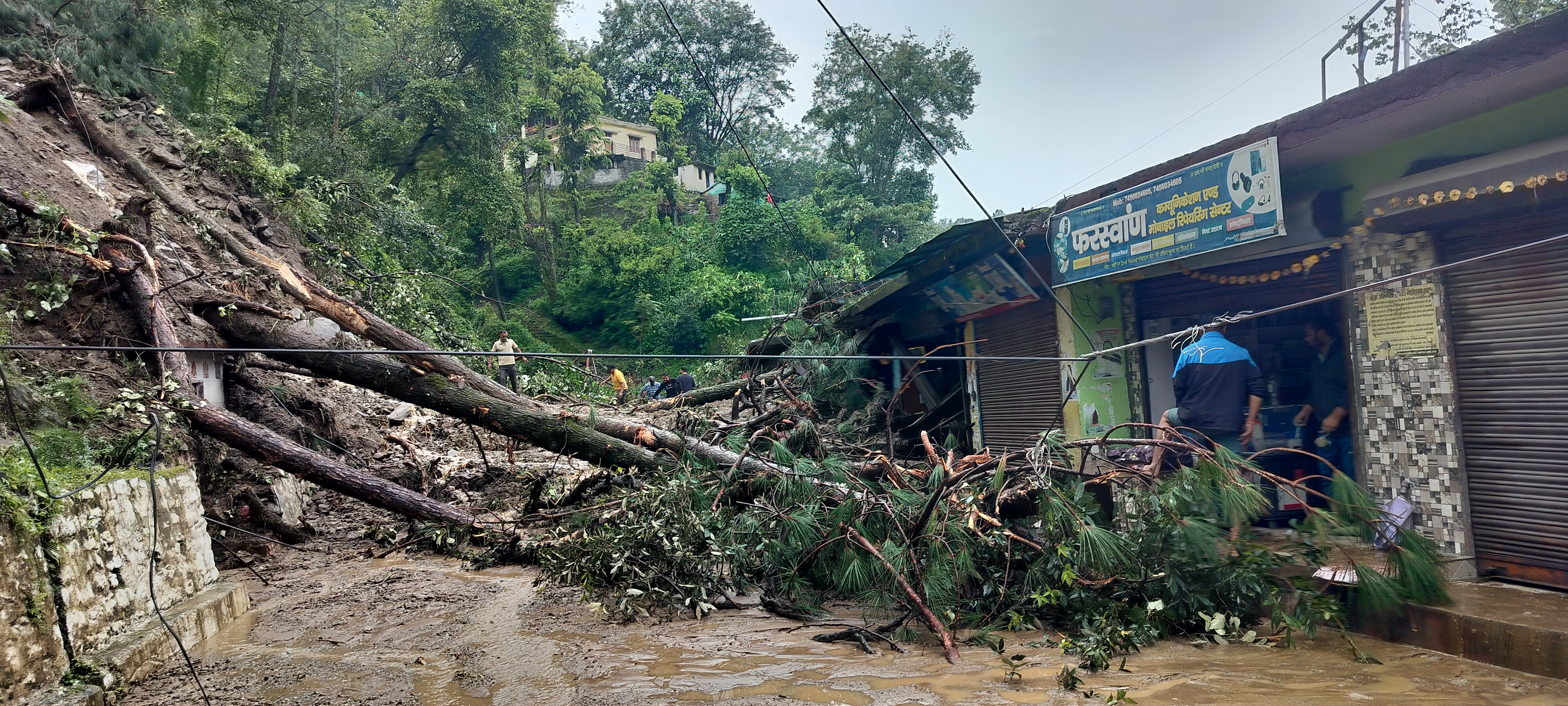 heavy rain in Chamoli