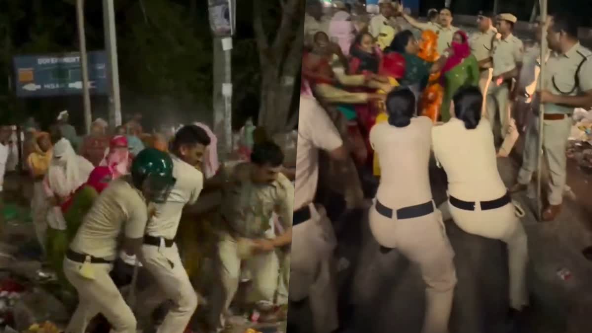 SANITATION WORKERS PROTEST HISAR