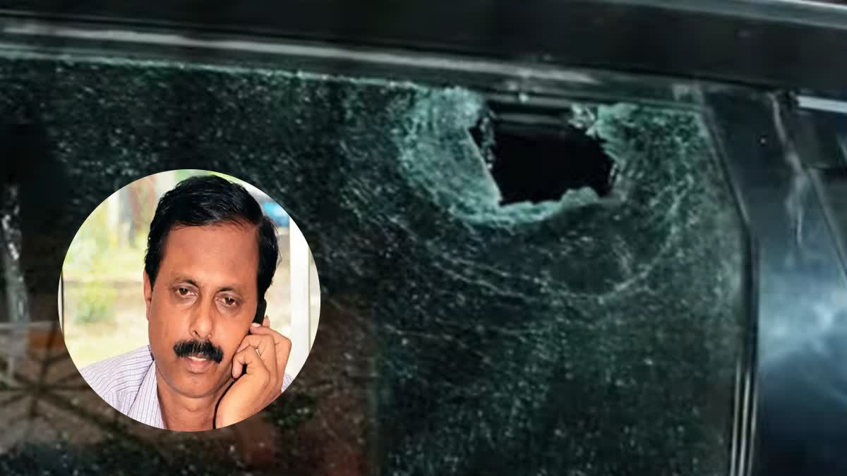 arabul islams car attacked by unknown miscreants in bhangar