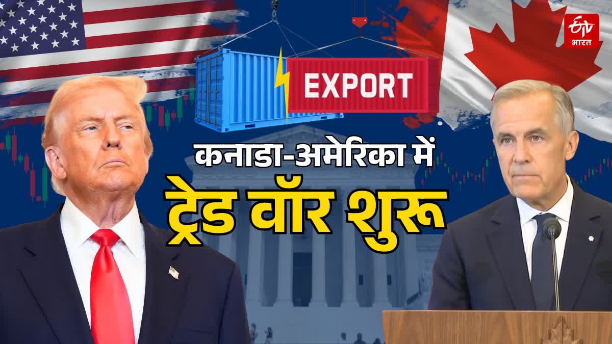 कनाडा-अमेरिका में ट्रेड वॉर
