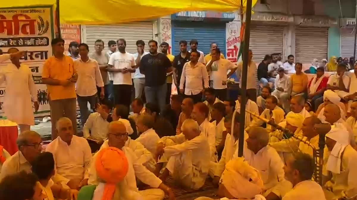 कंझावला में किसानों की महापंचायत