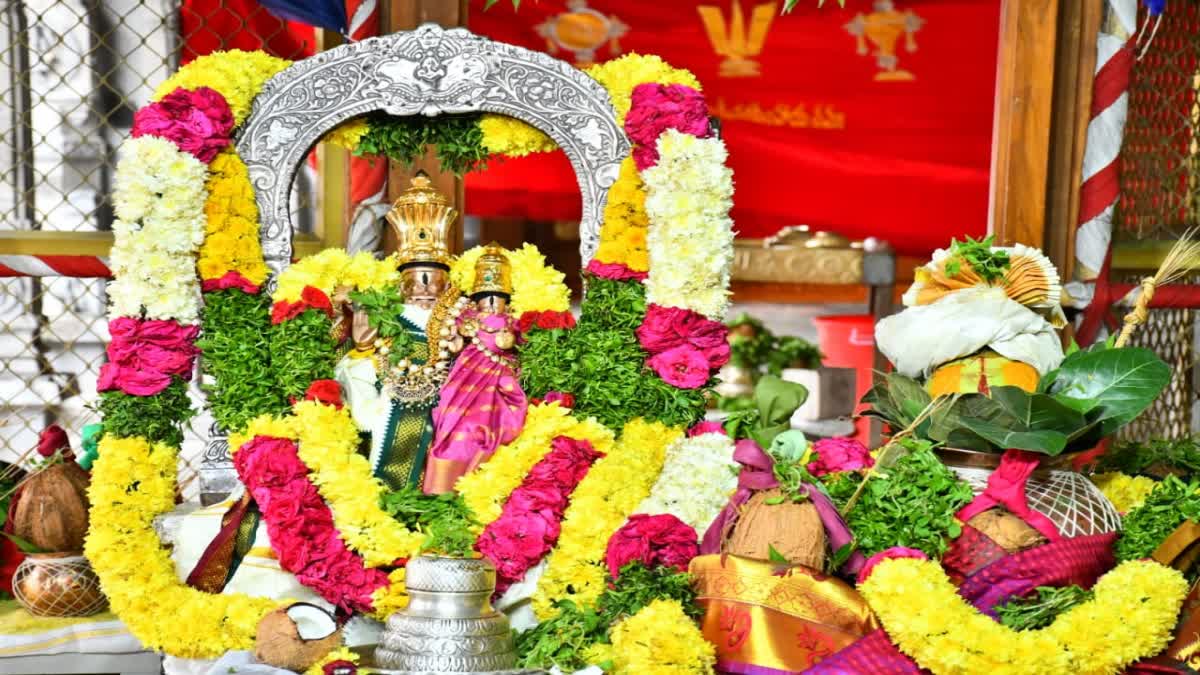 Pavitrotsavams in Yadadri temple