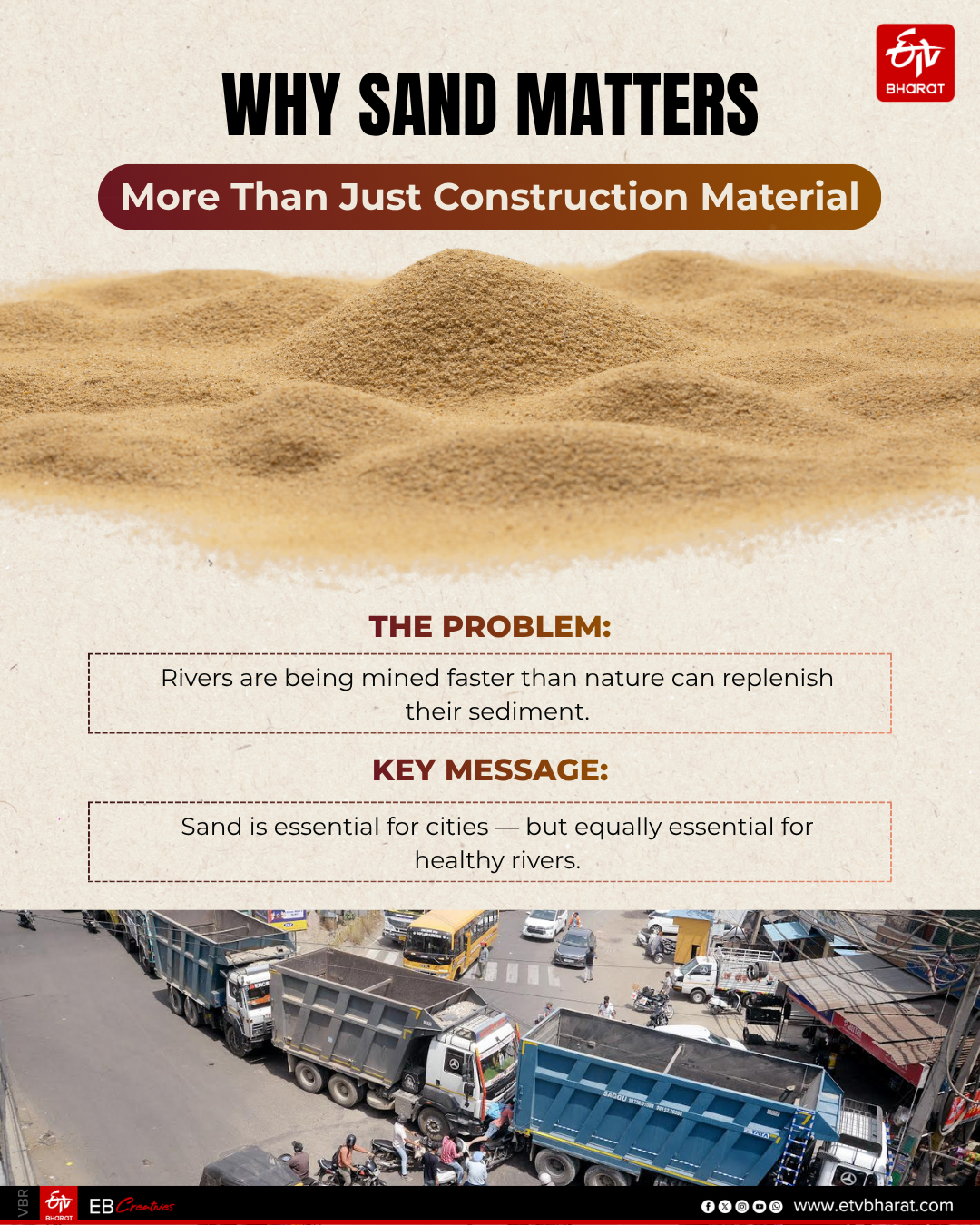 How Unchecked Sand Mining Is Ruining Indian Rivers
