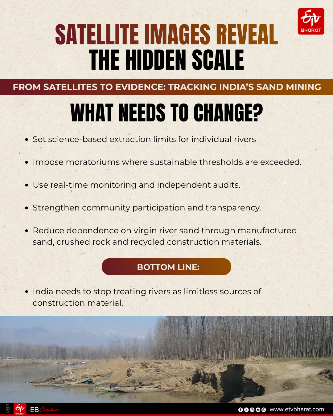 How Unchecked Sand Mining Is Ruining Indian Rivers