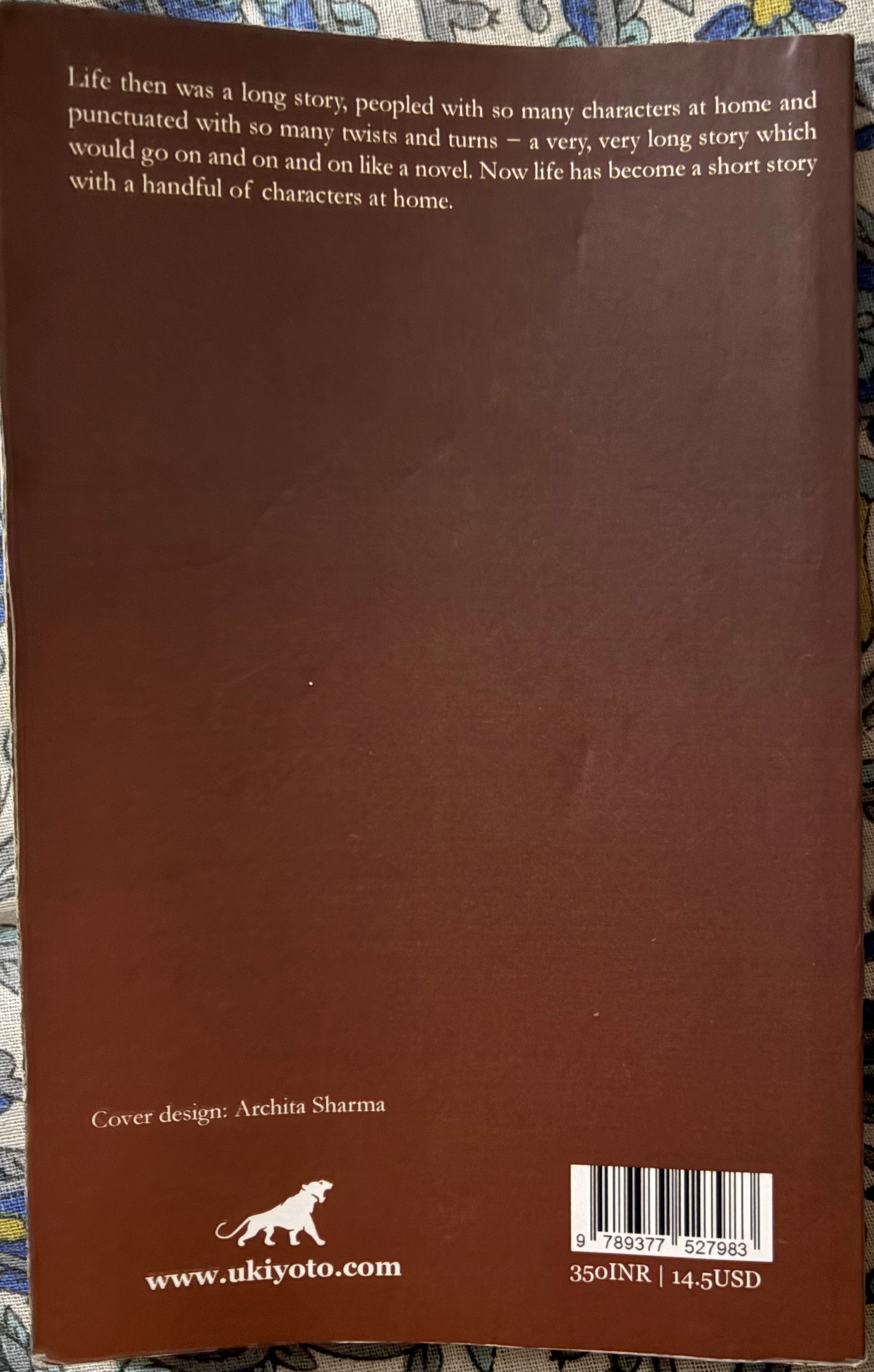 The Lane by the Temple written by Rajesh Chander Sharma
