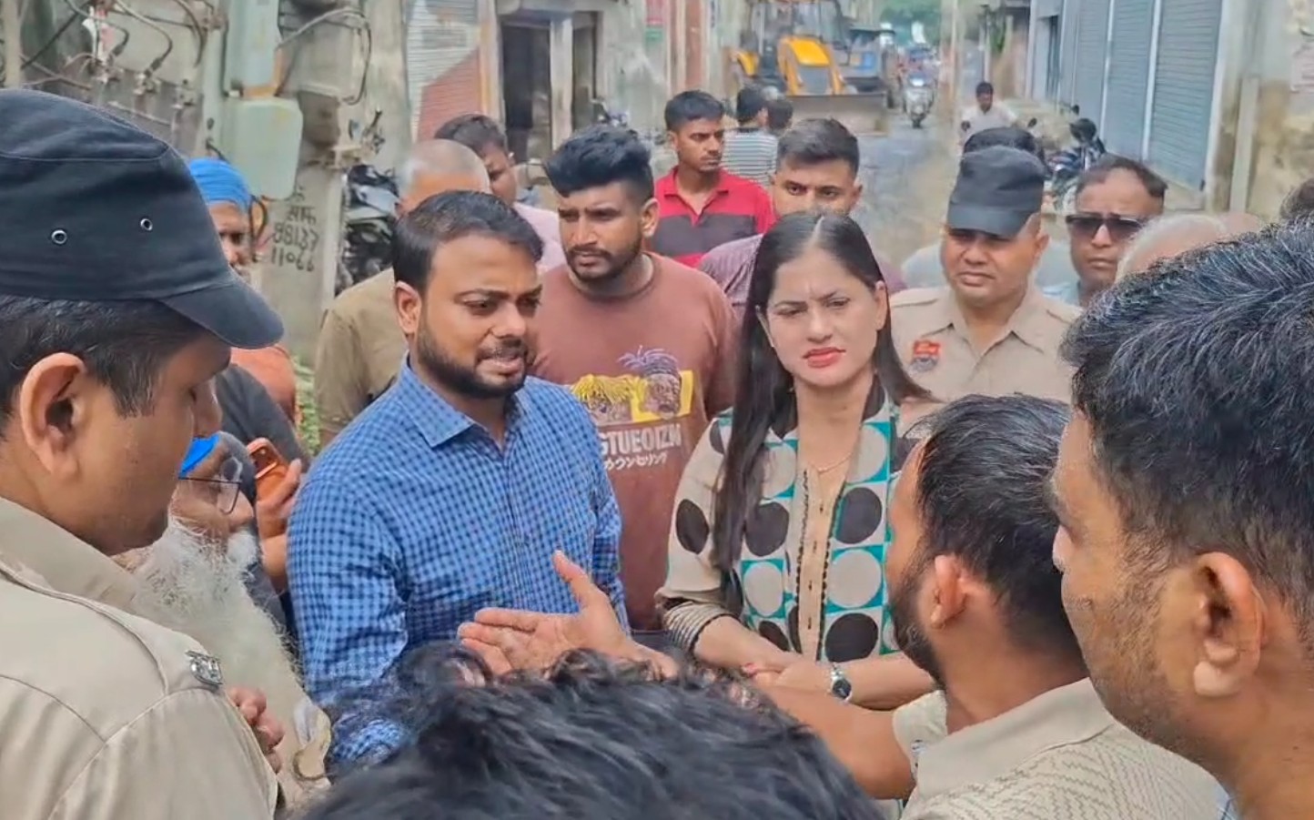 ACTION ON OPEN DRAINS IN PANIPAT