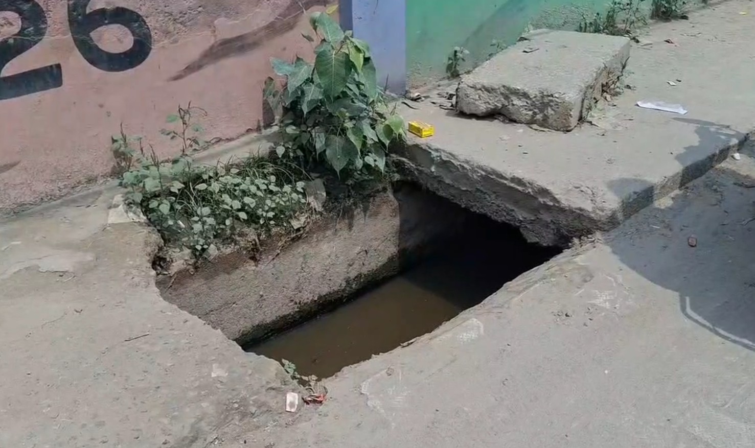 ACTION ON OPEN DRAINS IN PANIPAT