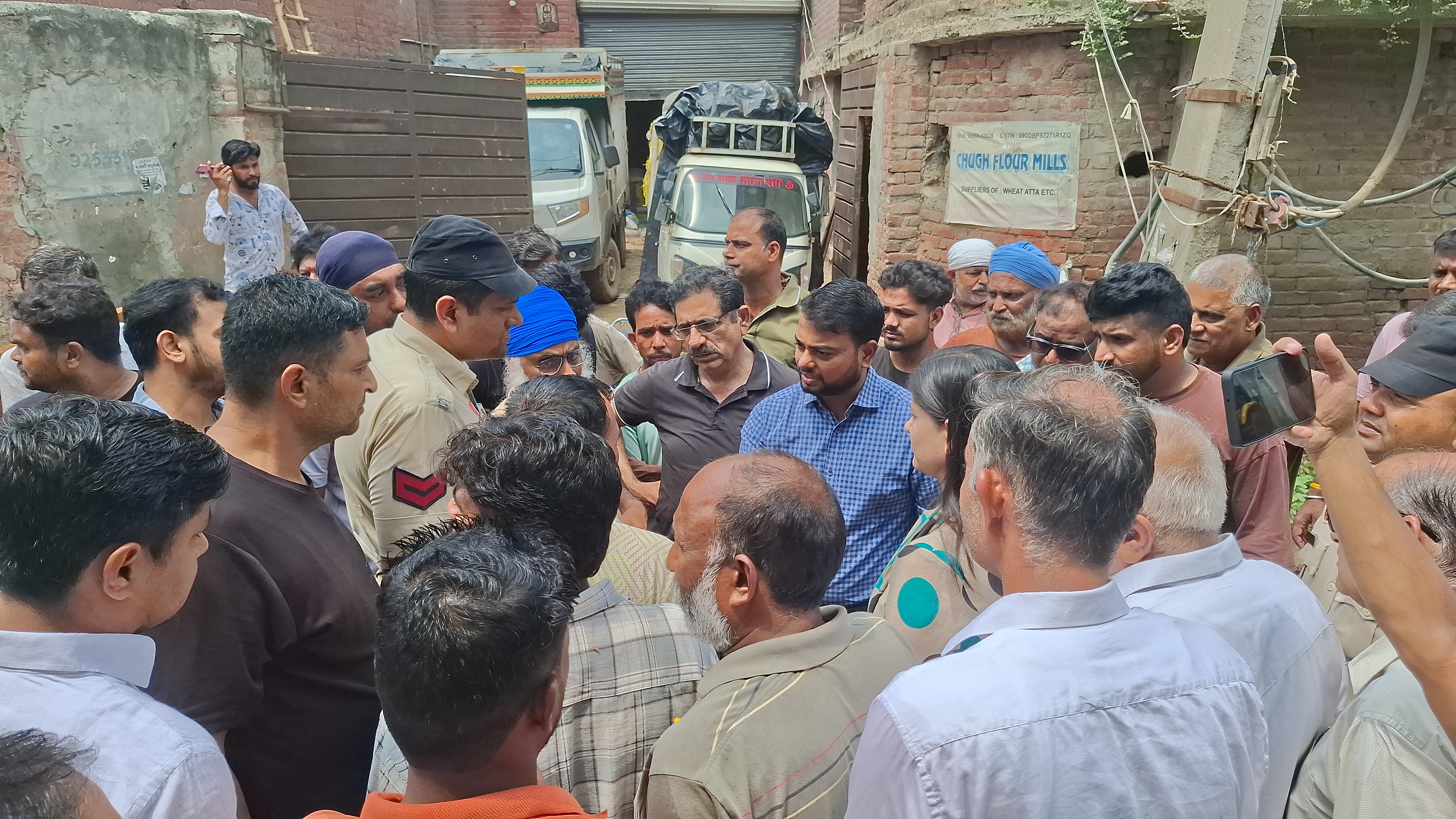 Action on OPEN DRAINS IN PANIPAT
