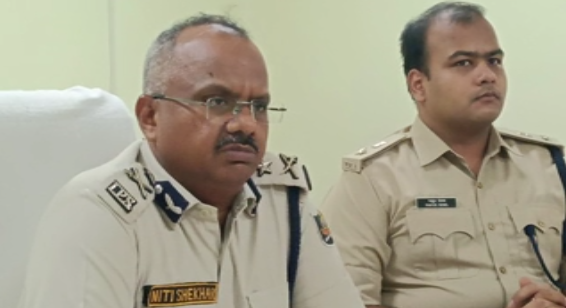 IG Niti Sekhar briefing in Press conference