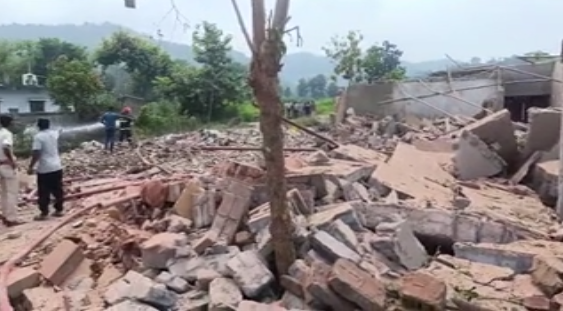 The Village completely Destroyed
