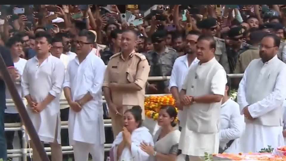 Zubeen Garg funeral