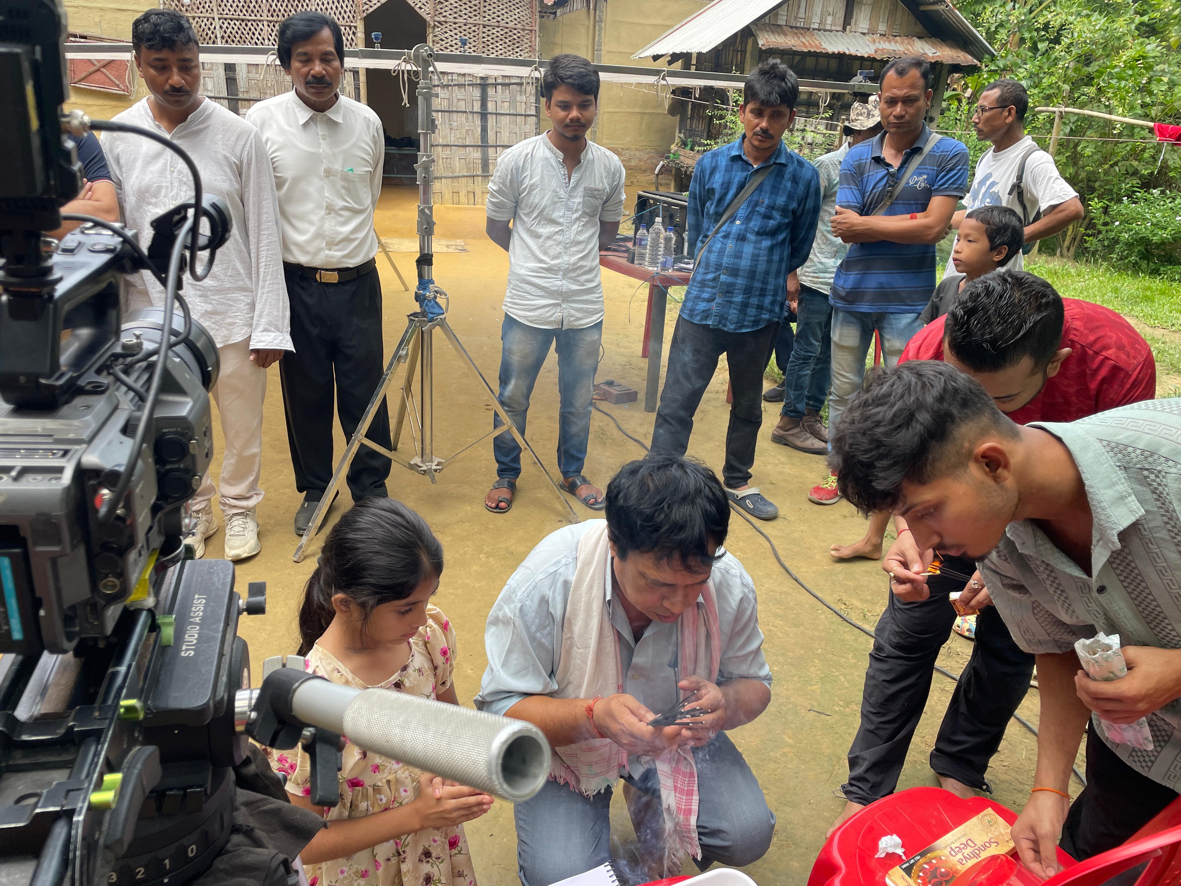 Borluit Productions starts shooting for its first Full-length Assamese film titled dipholu