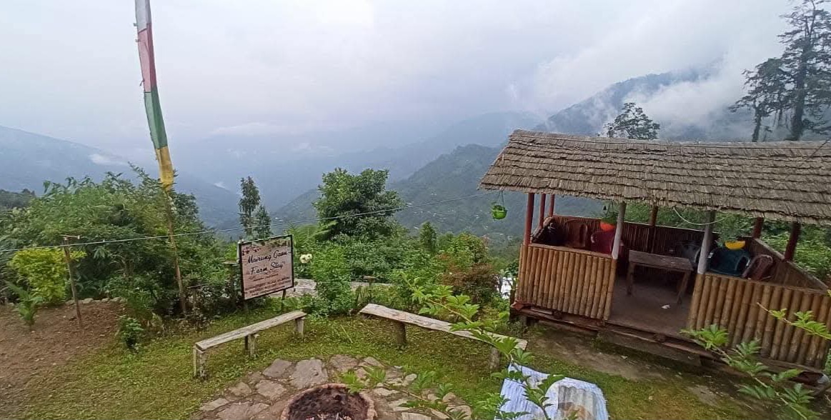 Mairung gaon in Kalimpong