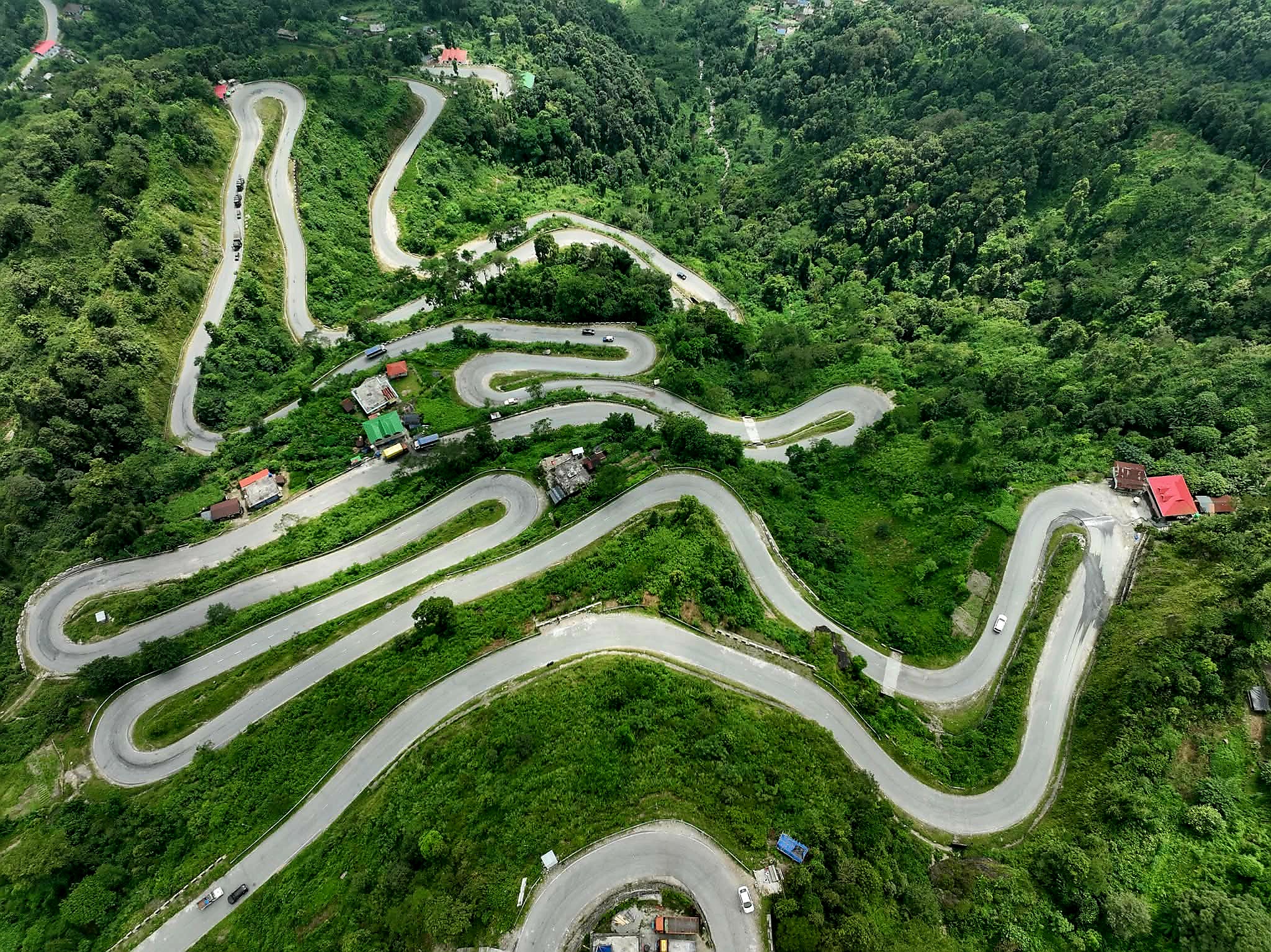 Mairung gaon in Kalimpong