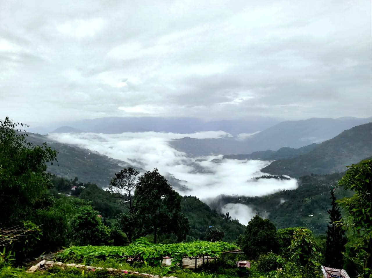 Mairung gaon in Kalimpong