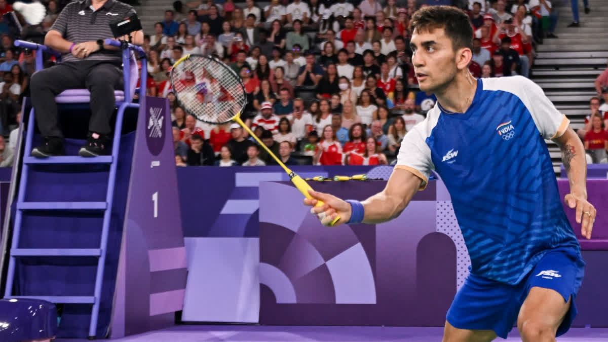 FILE -  Indian star shuttler Lakshya Sen