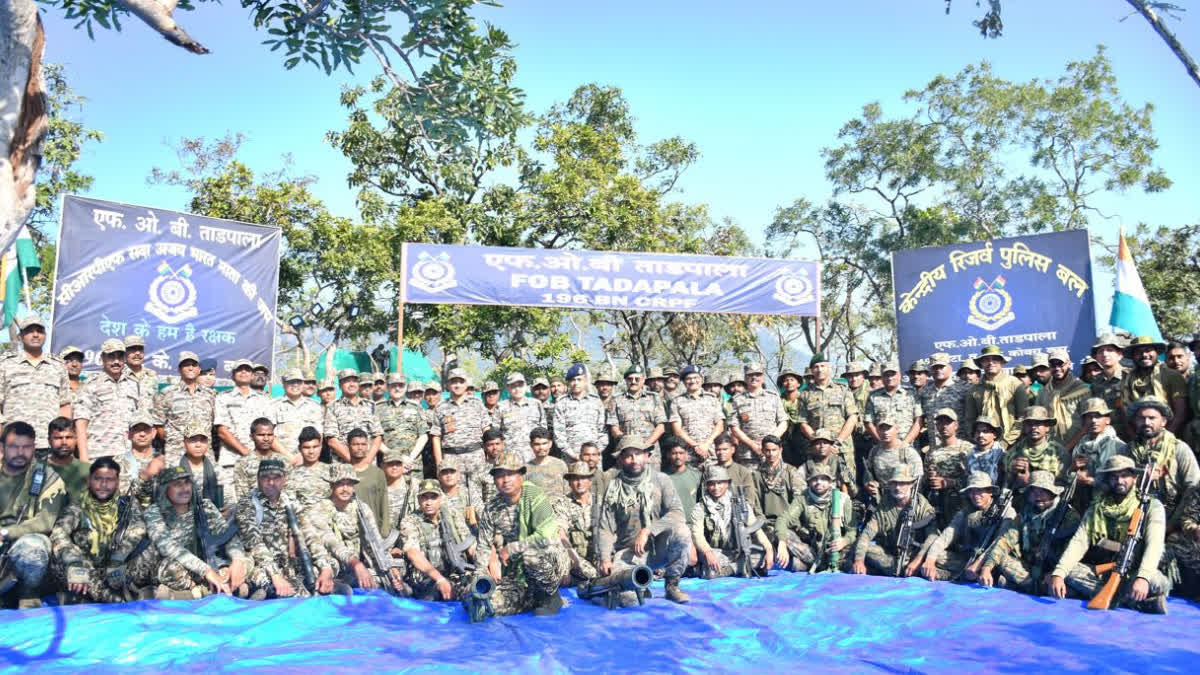 Camp opened on karregutta hill