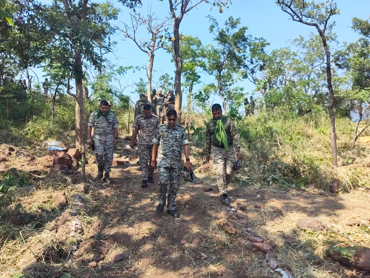 IED recovered on karregutta hill