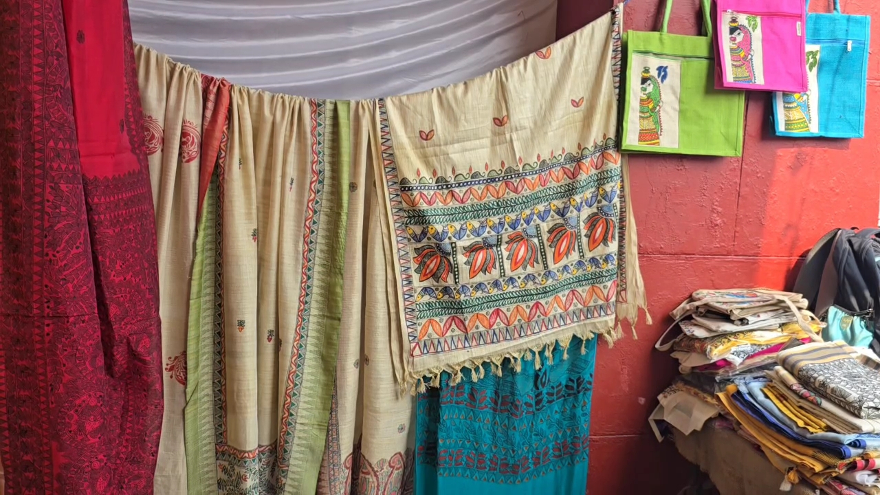 Bihar artist Siddhita Mishra reached the International Geeta Mahotsav with Madhubani Mithila art