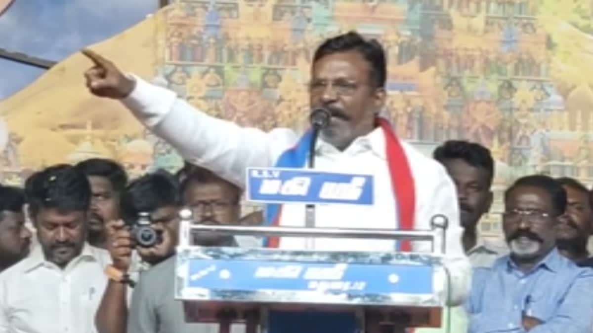 விஜய் யாருக்காக கட்சி ஆரம்பித்துள்ளார் என்று எங்களுக்கு தெரியும் - திருமாவளவன் பதிலடி