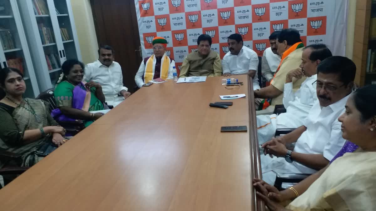 'விஜய் இஸ் தி ஸ்பாய்லர்' - பாஜக கூட்டத்தில் விமர்சித்த பியூஸ் கோயல்