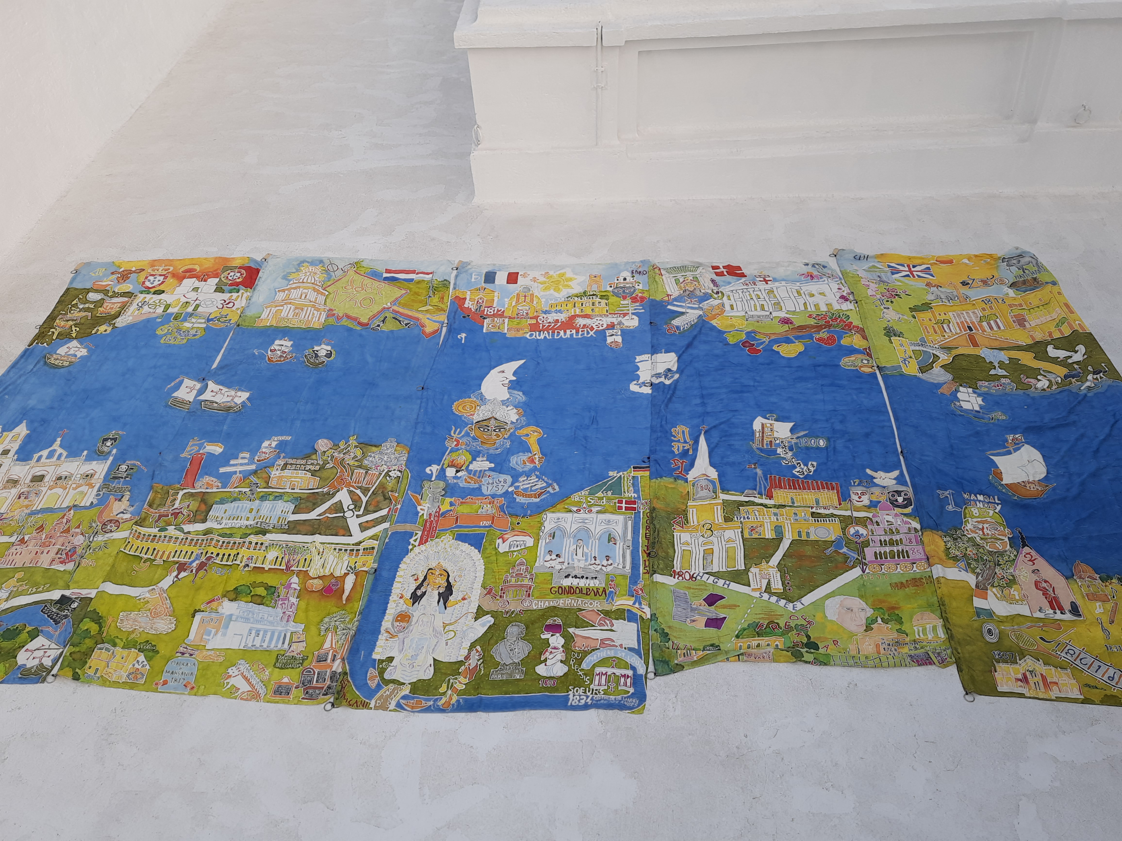 European Colonies History in Cloths