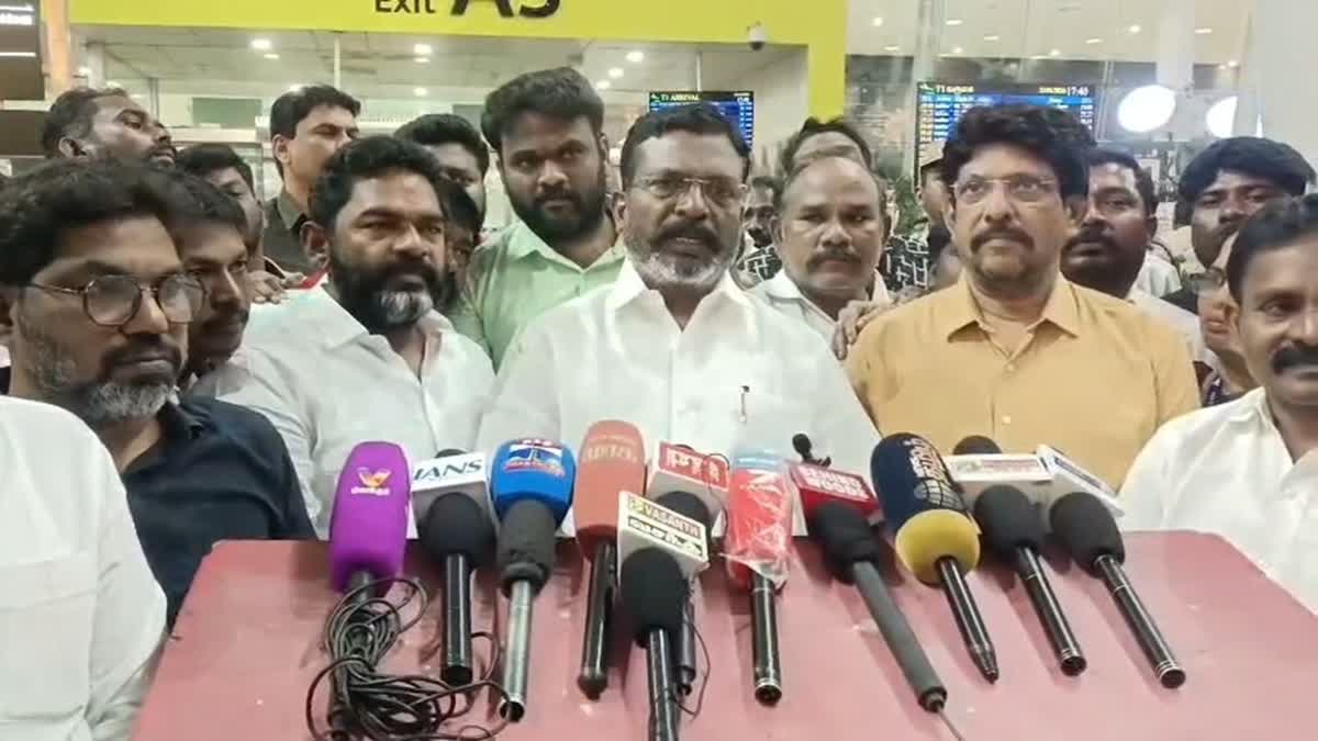 விஜய் நெருக்கடிக்கு ஆளாகி பாஜக கூட்டணியில் இடம்பெறுவார்; திருமாவளவன் கணிப்பு