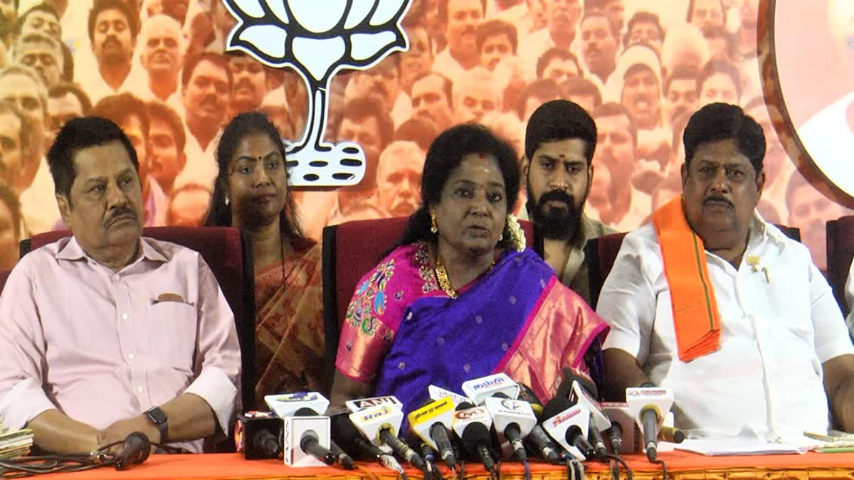 திராவிட மாடல் என்பதை விட ''ட்ரபிள் என்ஜின் மாடல்'' என சொல்லலாம்; தமிழிசை சௌந்தர்ராஜன் விமர்சனம்