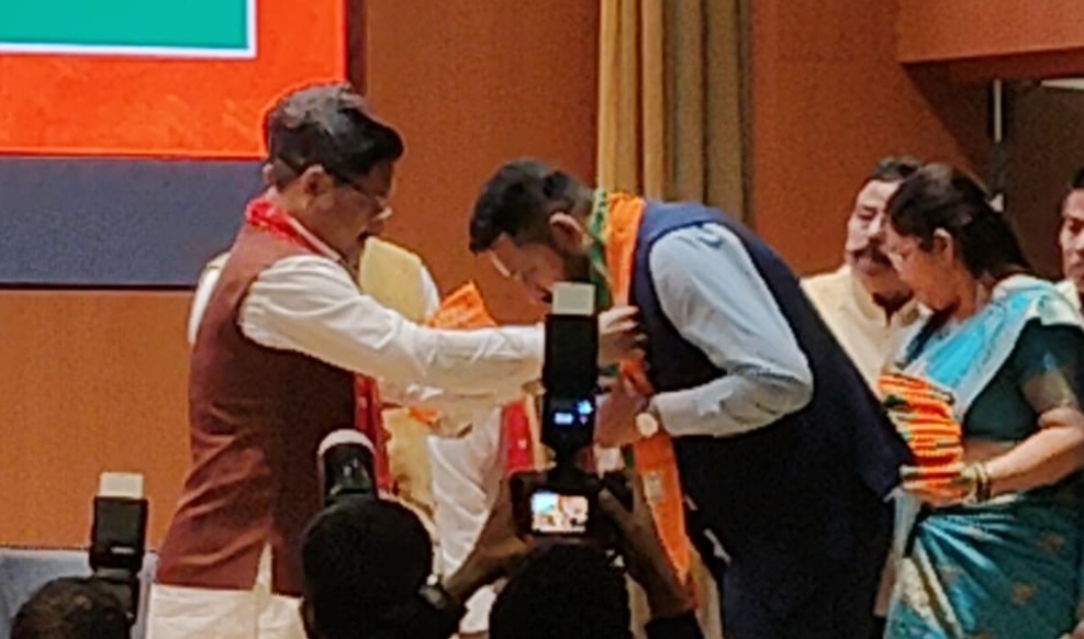 Former AASU General Secretary joined BJP