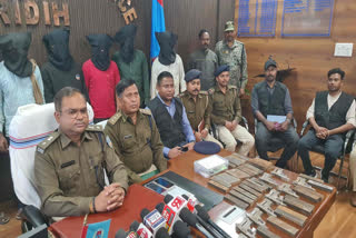Country-made weapon manufacturing unit busted in Giridih, Jharkhand
