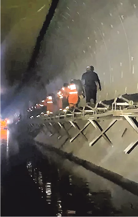 SLBC TUNNEL PROJECT COLLAPSES