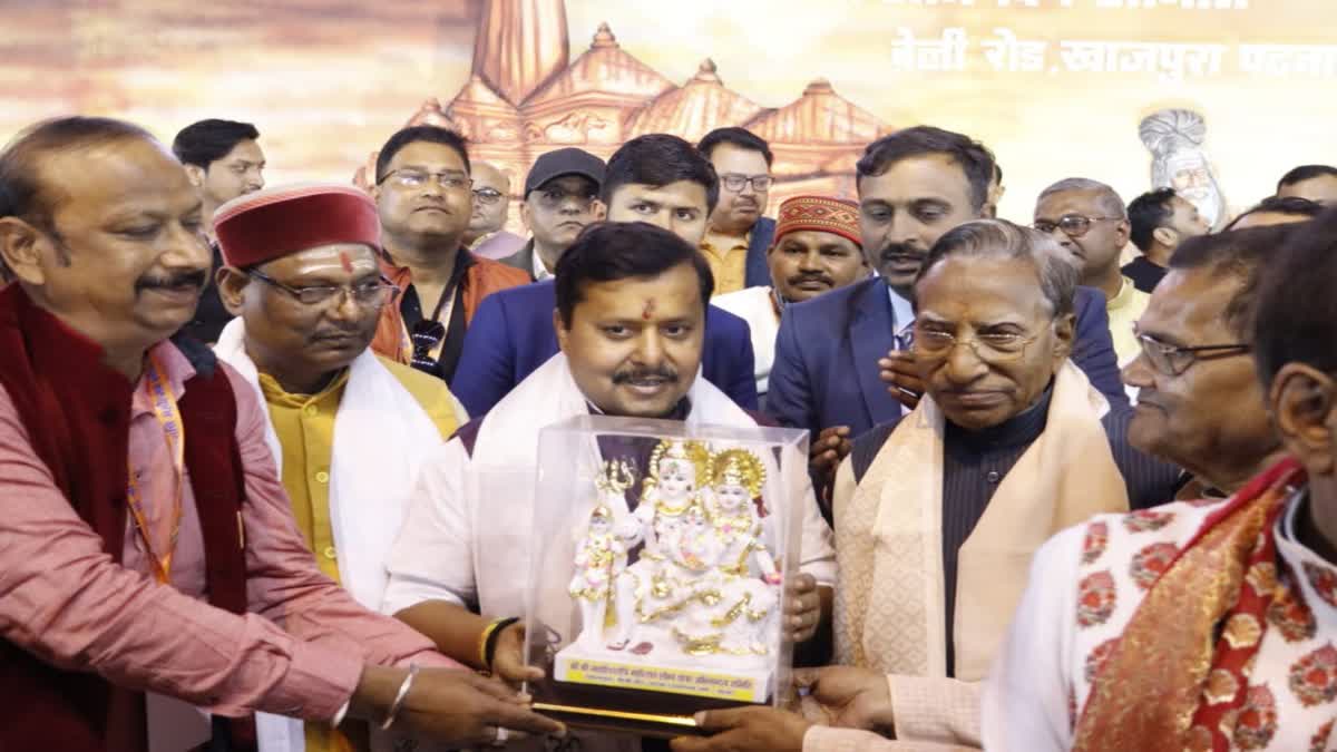 BJP PRESIDENT NITIN NABIN WILL ATTEND THE PROGRAM IN SANJAY SARAOGI HOME