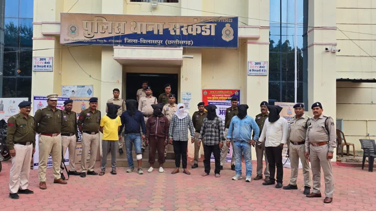INTER STATE GANG BUSTED IN BILASPUR