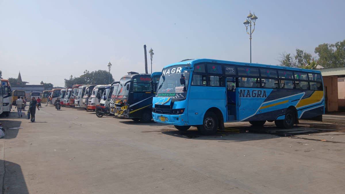 कोटा में बस सेवाएं रद्द