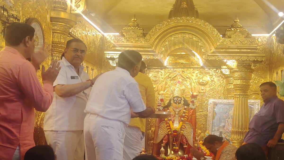 નગરદેવી માં ભદ્રકાળી માતાજીની પાલખીની પૂજા કરાઈ