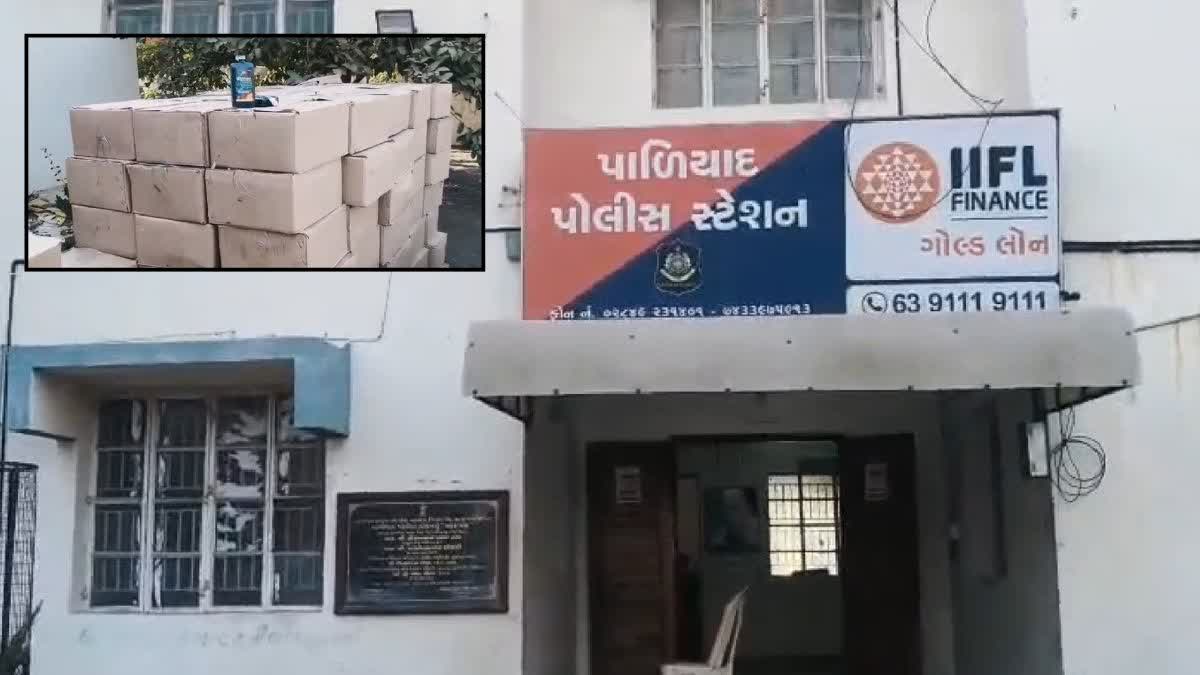 બોટાદના પાળીયાદ વિસ્તારમાં SMCની મોટી કાર્યવાહી, દારૂ ભરેલ ટ્રક ઝડપાયો