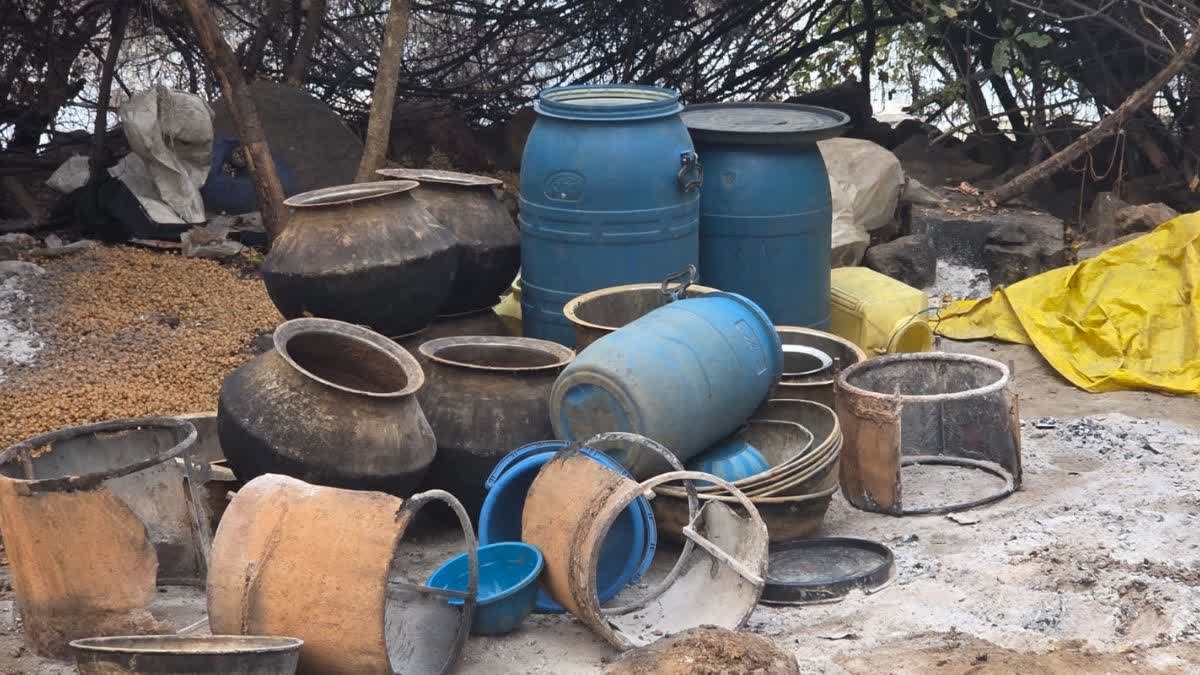 ILLEGAL LIQUOR FACTORY