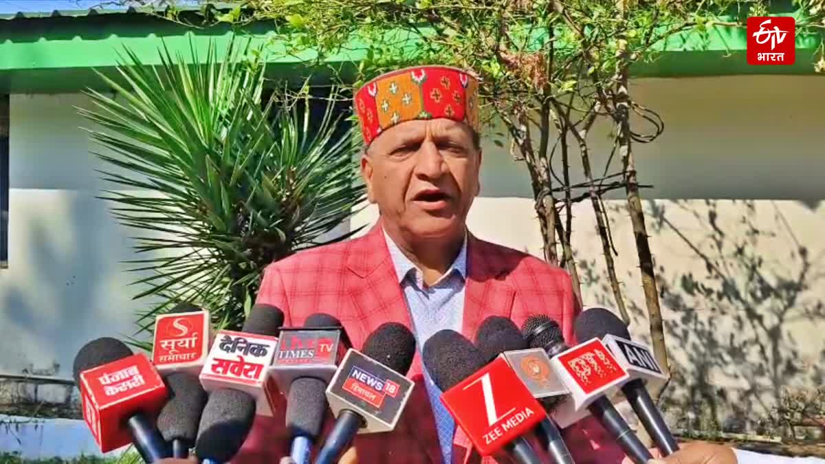 HP BJP President Rajeev Bindal Slams on Sukhu Govt