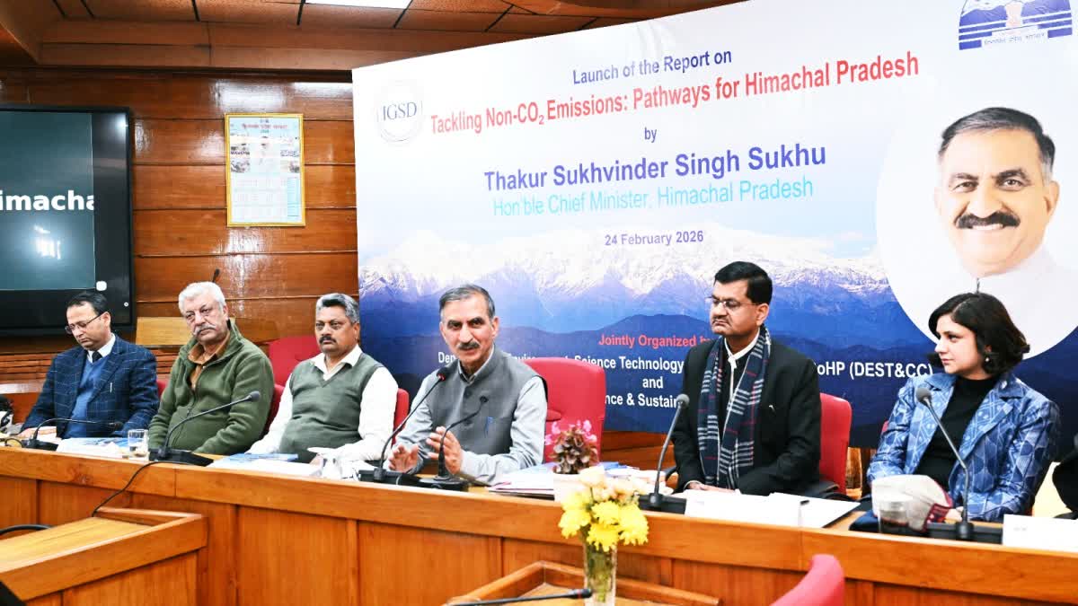 HP CM Sukhu on Himachal Climate Looming