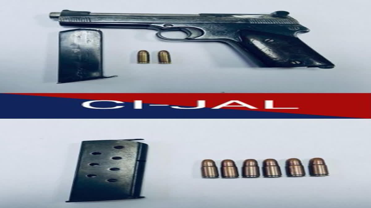 ਜਲੰਧਰ ਵਿੱਚ ਹਥਿਆਰਾਂ ਸਮੇਤ 2 BKI ਦੇ ਗੁਰਗੇ ਗ੍ਰਿਫ਼ਤਾਰ, ਵਿਦੇਸ਼ੀ ਹੈਂਡਲਰਾਂ ਦੇ ਇਸ਼ਾਰੇ 'ਤੇ ਕਰਦੇ ਸੀ ਜੁਰਮ 2 members of BKI module arrested