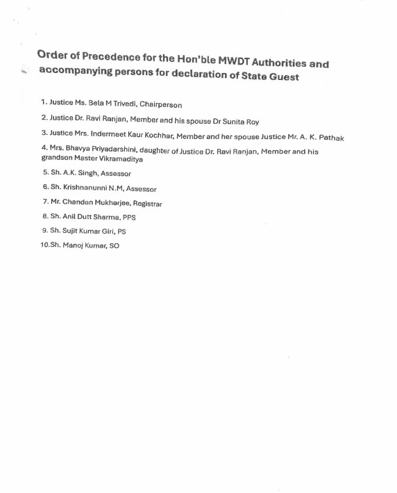 Mahanadi tribunal visit Odisha