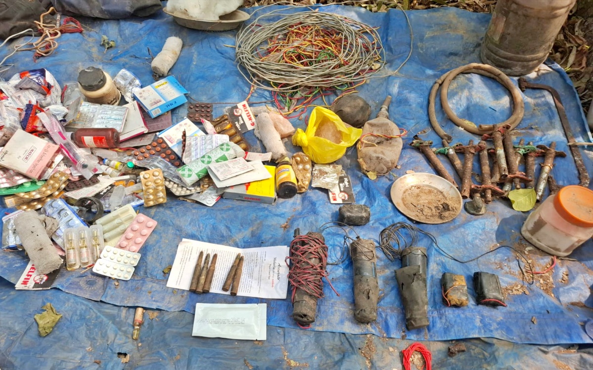 IED pipe bomb recovered in Gayaji