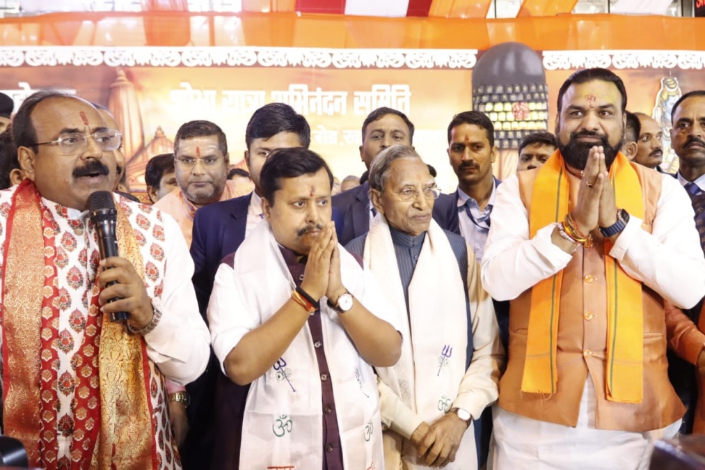 BJP PRESIDENT NITIN NABIN WILL ATTEND THE PROGRAM IN SANJAY SARAOGI HOME