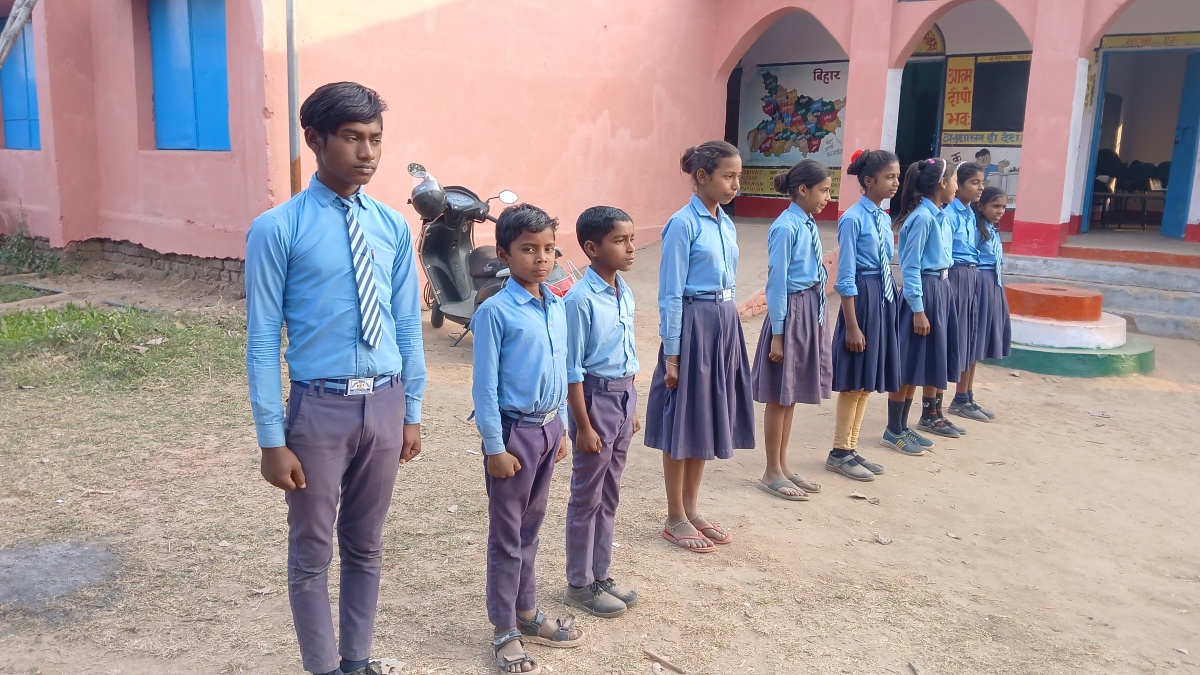 Children from Naxal affected areas speaking fluent English