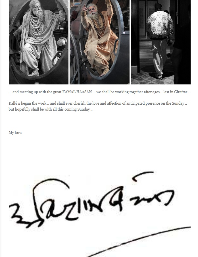 amitabh bachchan and kalki 2