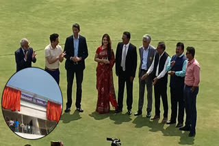 Pavilion at KSCA ground in Rajnagar named after Sunil Joshi